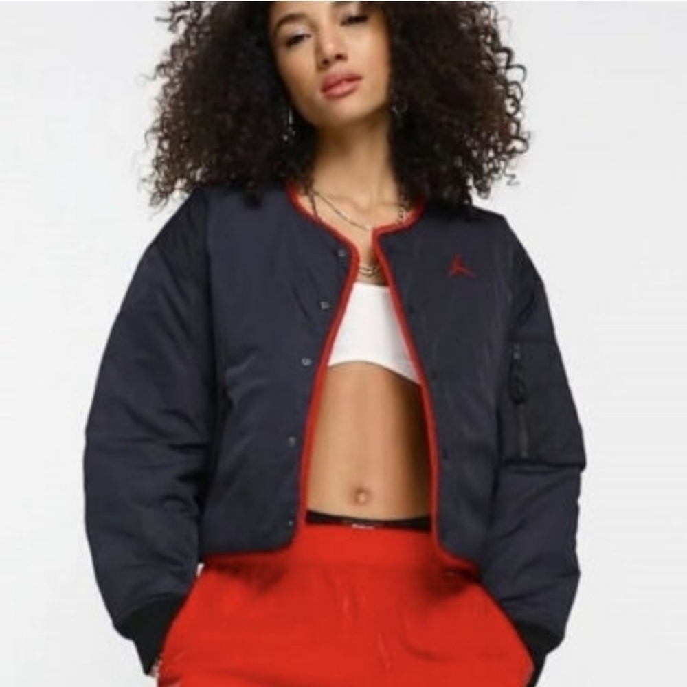 Nike Air Jordan Flight Essential Reversible Loose Fit Jacket Size Medium